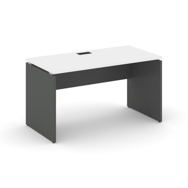 Стол письменный SN-D.SP-001 (980х600х750) (Белый/Антрацит)
