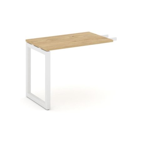 Брифинг-приставка SN-5O.BR-002 (780х600х750) (Тиквуд Светлый/Металл Белый)