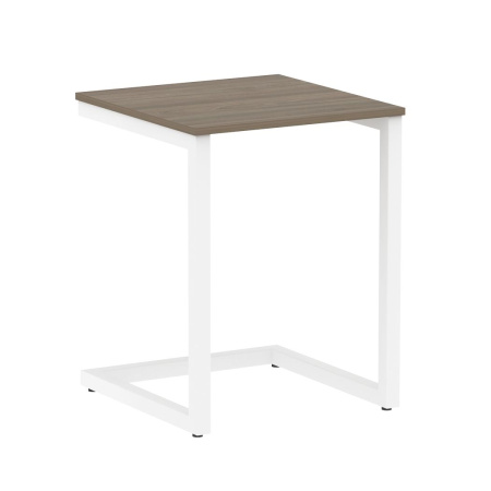 Компьютерный стол VR.SP-2-58 580x600x750 (Вяз благородный/Белый Металл)