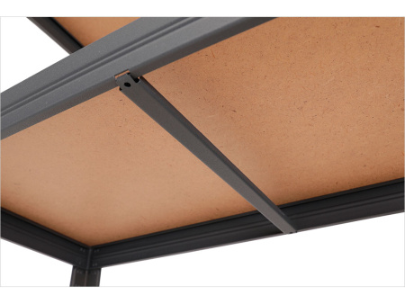 Стеллаж SBL 180KD/120x40/5 (Черный)