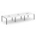 Рабочая станция 2-х сторонняя SN-6P.DRS-064 (4740х1232х750) (Тиквуд Светлый/Металл Антрацит)