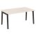 Стол переговорный на деревянных опорах Onix Wood OW.PRG-1.4 1580x980x750 (Тиквуд Светлый/Дуб Темный)