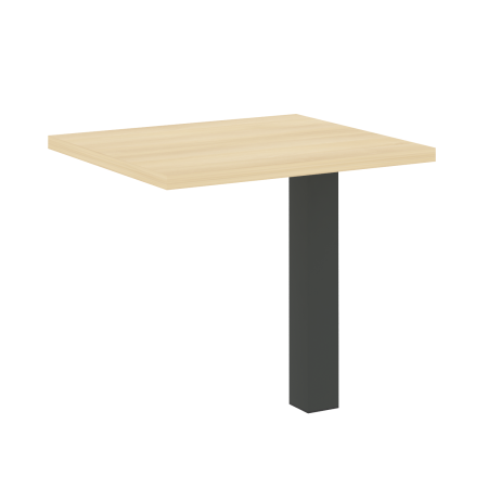 Брифинг-приставка с опорой LT.BR-1 (Акация Лорка/Антрацит металл)