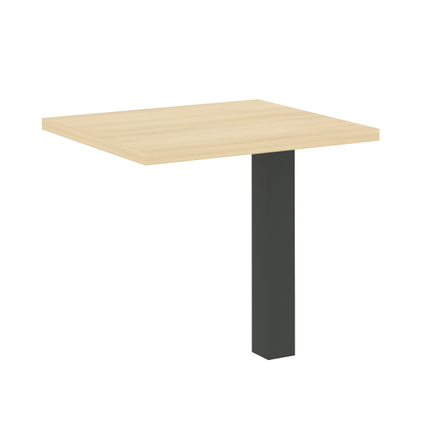 Брифинг-приставка с опорой LT.BR-1 (Акация Лорка/Антрацит металл)