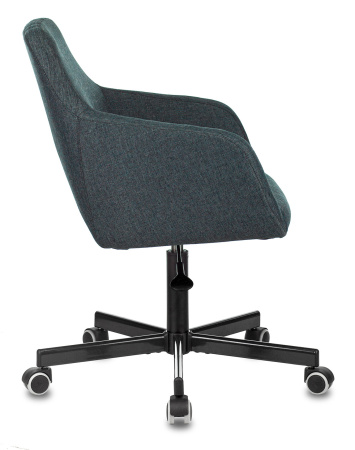 Кресло CH-380M синий шторм 38-416 крестов. металл (Синий)