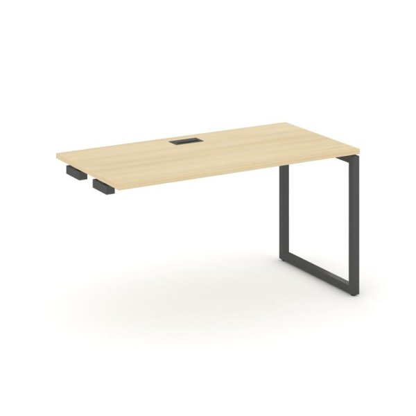 Стол-приставка к опорным элементам SN-4O.OPRS-014 (1580х700х750) (Акация Лорка/Металл Антрацит)