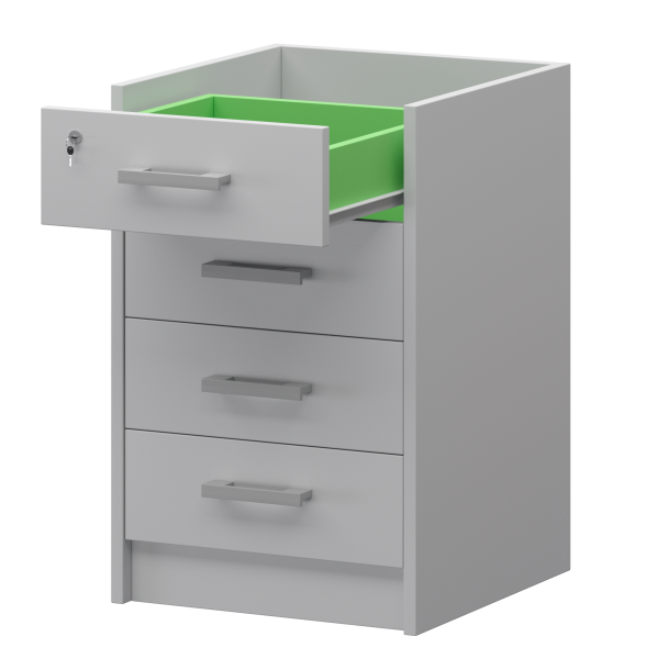 Корпус тумбы приставной Арго АТ-05 440x450x740 (Белый)