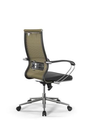 Кресло для руководителя Метта Sit 10 B2-163K - T+Extra /Km00/Wm12/K1cL(M09.B23.G18.W01) (Золотой | Черный)