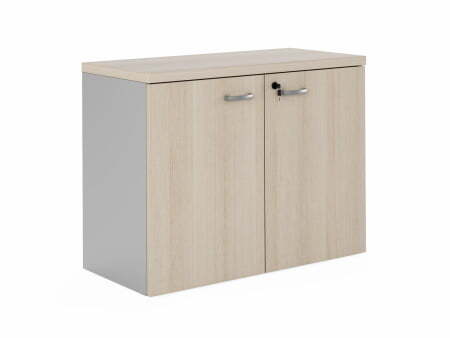 Шкаф с деревянными дверями Flash FLS327 900x420x707 (Дуб)