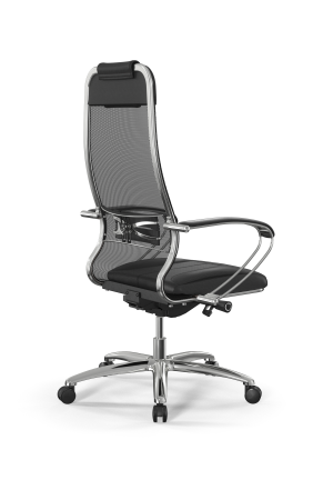 Кресло для руководителя Метта Samurai L1-2K - TS+Infinity /Uc00/Wm06/K2cL(M26.B31.G20.W03) (Черный)