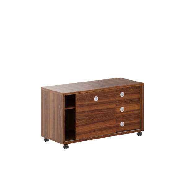 Тумба мобильная с дверью купе Born В 202.1 1200x500x660 (Орех Даллас)