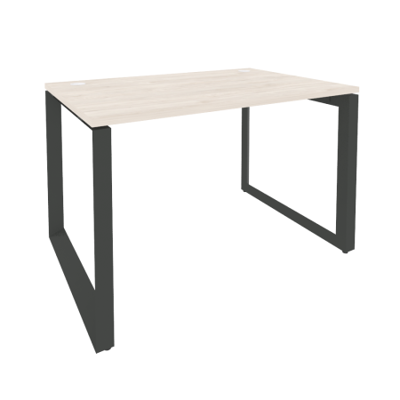 Стол рабочий на О-образном м/к Onix O.MO-SP-2.8 1180x800x750 (Денвер Светлый/Черный металл)