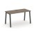 Стол письменный SN-6A.SP-001 (980х600х750) (Тиквуд Светлый/Металл Антрацит)