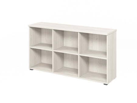 Тумба приставная к 2м столам с экраном L-68 1419х376х750 (Сосна Скандинавская)