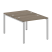 Рабочая станция Metal System Style БП.РАС-СП-2.1 1000x1475x750 (Дуб Наварра/Серый металл)