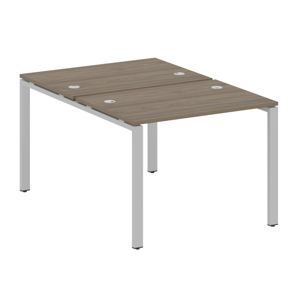 Рабочая станция Metal System Style БП.РАС-СП-2.1 1000x1475x750 (Вяз/Серый металл)