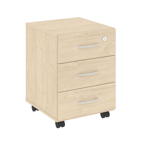 Тумба подкатная 3 ящ. Nova S В.ТМ3 407x439x556 (Бук Артизан)