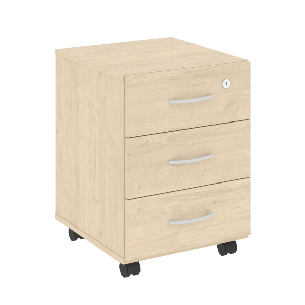 Тумба подкатная 3 ящ. Nova S В.ТМ3 407x439x556 (Бук Артизан)