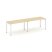 Рабочая станция 1 сторонняя SN-5P.ORS-003 (2760х600х750) (Тиквуд Светлый/Металл Антрацит)