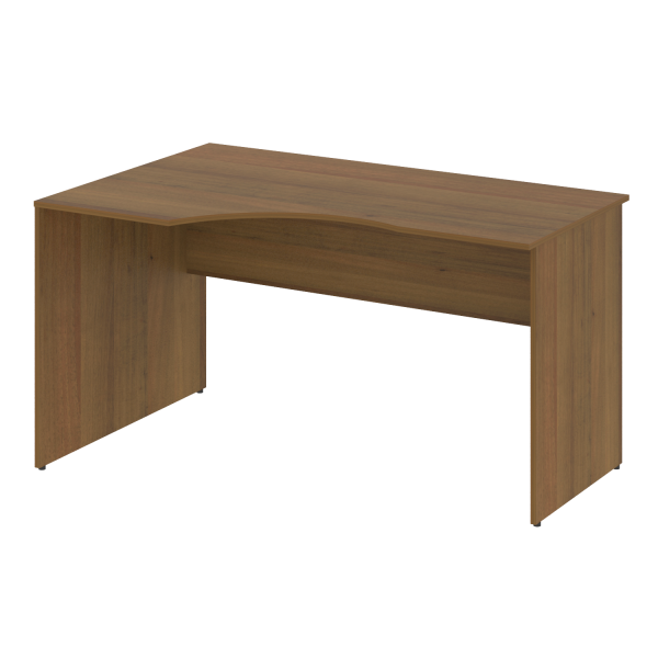 Стол криволинейный, левый Nova S В.СА-2 Л 1400x900x750 (Орех Гварнери)