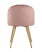 Стул Лион Страйпс велюр розовый (Стул Лион розовый)