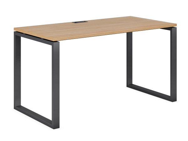 Стол письменный на О образном м/к 60х30 гл. EVOLUTION 140 (1400х700х750) (Дуб Честерфилд)