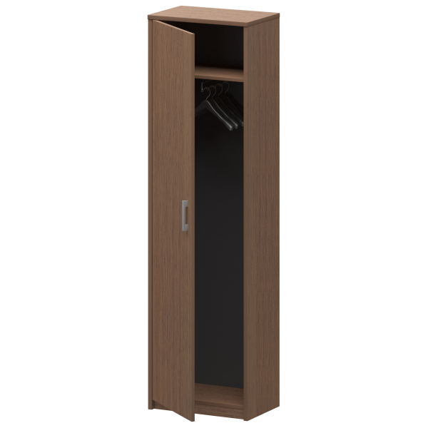 Шкаф для одежды Арго А-308 560x370x2000 (Орех)