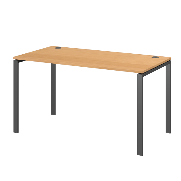 Стол на металлокаркасе Арго-М АМ-002.60 1200x600x760 (Ольха/Антрацит)