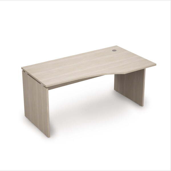 6С.021 Стол криволинейный (1600x900x750) (Шамони светлый)