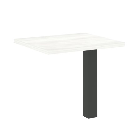 Брифинг-приставка с опорой LT.BR-1 (Снежная Патина/Антрацит металл)