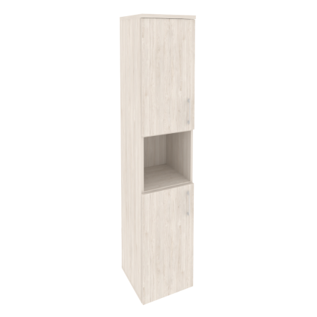 Шкаф высокий узкий левый Onix O.SU-1.5L 400x420x1977 (Денвер Светлый)