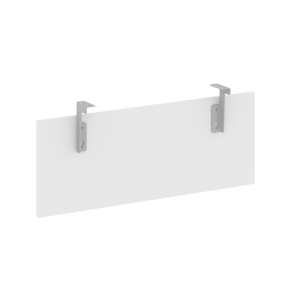 Царга для стола руководителя L1000мм Б.ЦС-1 850x18x320 (Белый/Серый металл)