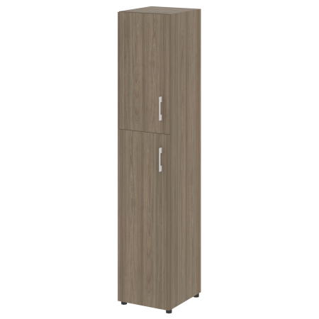 Шкаф высокий узкий нужен топ левый LT.SU 1.8 L 400x450x1990 (Вяз Благородный)