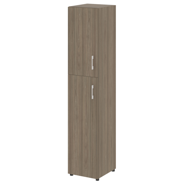 Шкаф высокий узкий нужен топ левый LT.SU 1.8 L 400x450x1990 (Вяз Благородный)