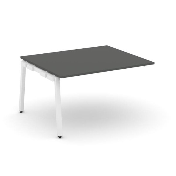 Проходной наборный элемент переговорного стола SN-5A.NSPRG-032.3 (1180х1180х750) (Антрацит/Металл Белый)