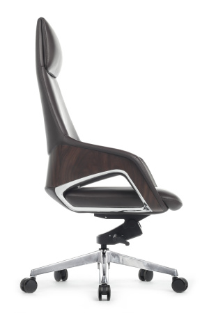 Офисное кресло Aura FK005-A Темно-коричневый (Темно-коричневый)