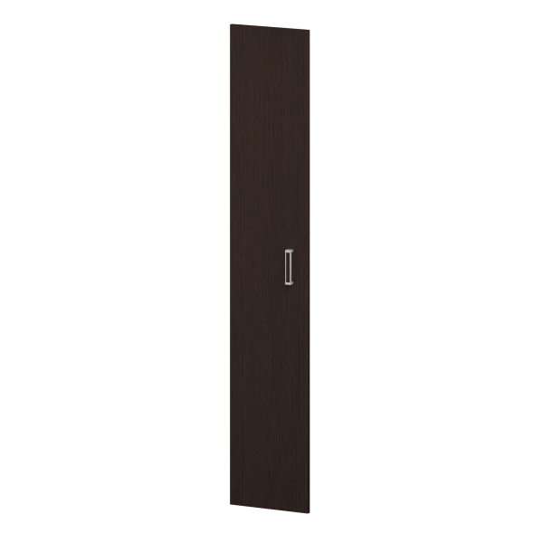 Дверь из ЛДСП к узкому стеллажу Приоритет К-975.Ф 356x18x1952 (Дуб венге)