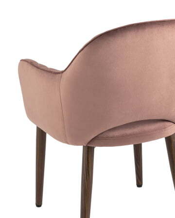Стул Венера диамант велюр пыльно-розовый (Стул Венера диамант пыльно-розовый)