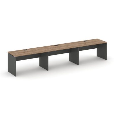 Рабочая станция 1 сторонняя SN-D.ORS-044 (4740х700х750) (Дуб Табак/Антрацит)