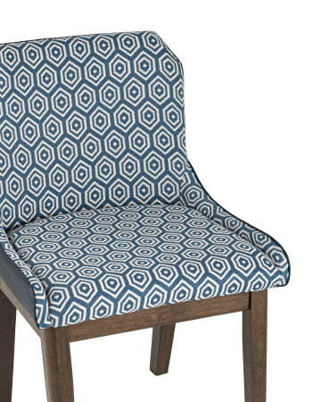 Стул NYMERIA синий 2 шт, (Стул NYMERIA синий)