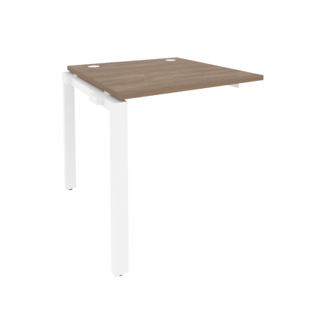 Наборный элемент рабочей станции на П-образном м/к Onix O.MP-1.NRS-0.8 780x800x750 (Дуб Аризона/Белый Металл)