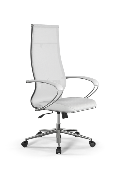 Кресло для руководителя Метта Sit 10 B1-163K - T+Extra /Km00/Wm12/K1cL(M09.B23.G18.W01) (Белый)