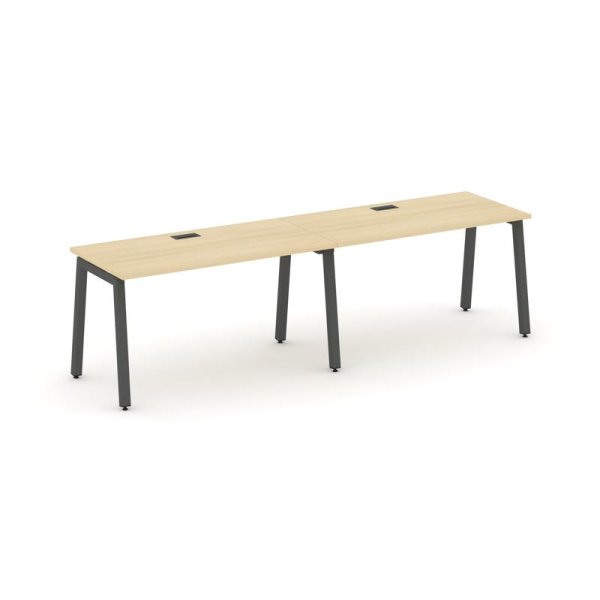 Рабочая станция 1 сторонняя SN-5A.ORS-021 (1960х800х750) (Акация Лорка/Металл Антрацит)