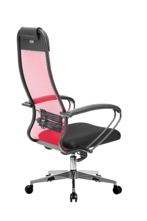 Кресло для руководителя Метта МЕТТА-11(MPRU)/подл.130/осн.004 (Красный)