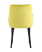 Стул Джоан велюр жёлтый (Стул Джоан желтый)
