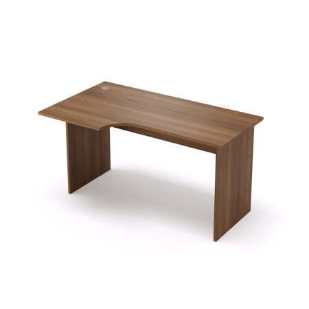 2С.042 Стол криволинейн.лев. 1400x800x750 (Шамони темный)