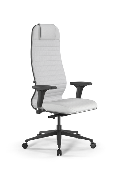 Кресло для руководителя Метта SynchroSit 10 B1-117D - Extra /Um02/Wm12/D02P(M23.B11.G19.W02) (Белый)