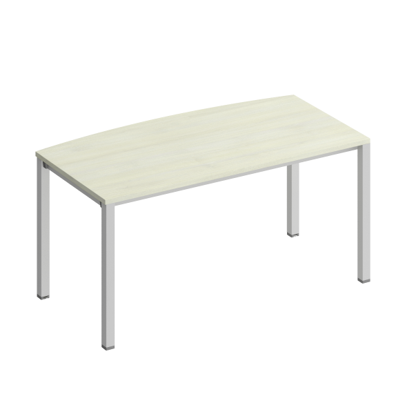 Стол руководителя на металлокаркасе КФ Комфорт КФ К.1141 1600x830x750 (Дуб шамони светлыйСерый)