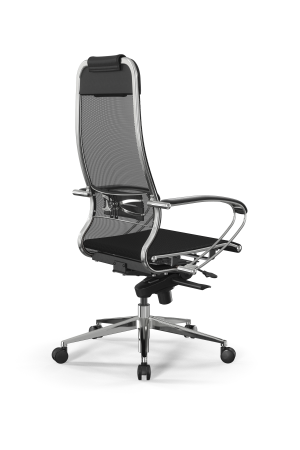 Кресло для руководителя Метта Samurai L1-1K - TS /Uc00/Nc00/K2cL(M06.B32.G11.W03) (Черный)