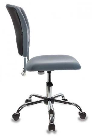 Кресло CH-322SXN серый 26-25 крестов. металл хром (Серый)